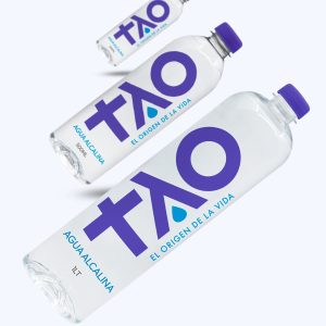 Botellas de agua alcalina